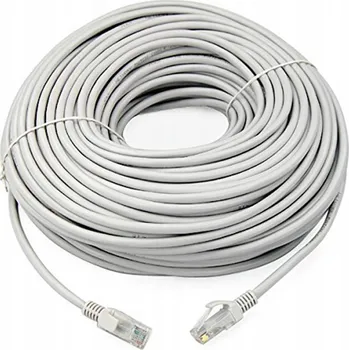 Síťový kabel Patchcord Martom U/UTP 5e RJ45 / RJ45 15 m šedý
