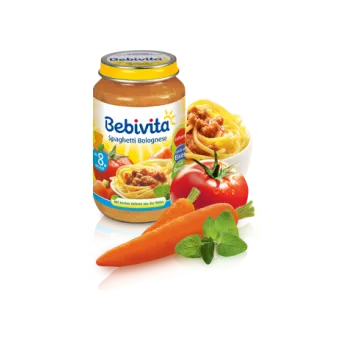 Bebivita Boloňské špagety 220g 8m+
