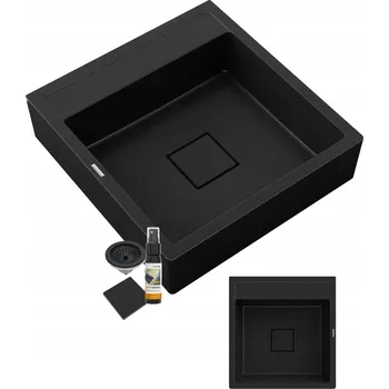 Granitový dřez Jednodřez granitový Granitan černý