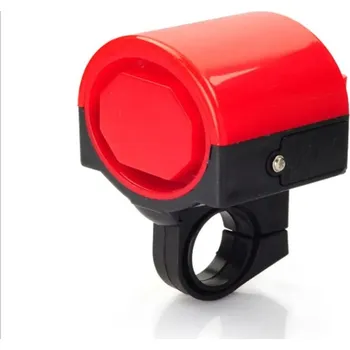 Zvonek na kolo Hlasitý zvonek na kolo - elektrický zvonek - červená