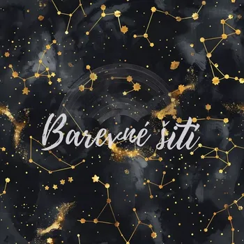 Úplet, Souhvězdí na černé (E) (Top kvalitní úplet Bella digitisk)