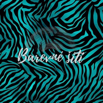 Úplet, Zelenočerná zebra (E) (Top kvalitní úplet Bella digitisk)