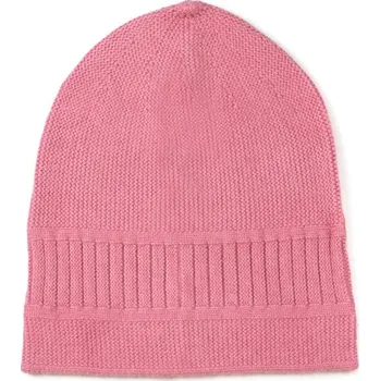 Čepice Dámská jednoduchá čepice růžová