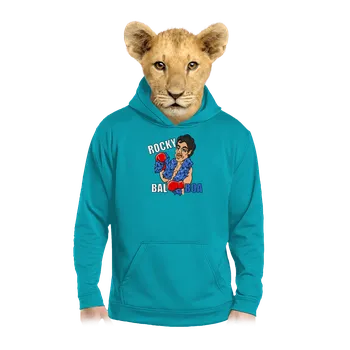 Chlapecká mikina Bastard Rocky Bal boa dětská mikina klokanka Hawaiian Blue