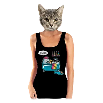 Bastard Jak se stát jednorožcem dámské tílko klasické Black