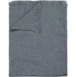 Šál s třásněmi šedý