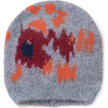 Čepice Šedooranžová čepice