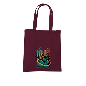Nákupní taška Bastard Úhoř taška Burgundy