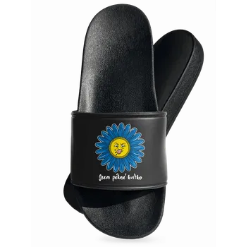 Pánské pantofle Bastard Kvítko pantofle Black