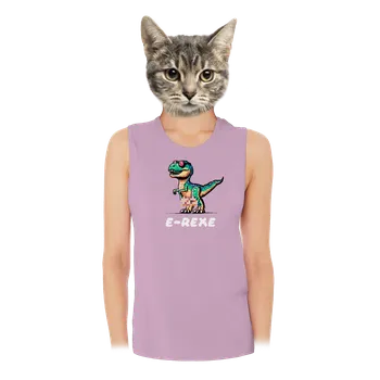 Bastard E-Rexe dámské tílko volné Lilac