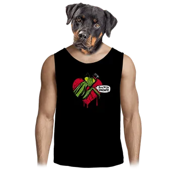 Pánské tílko Bastard K sežrání pánské tílko Black