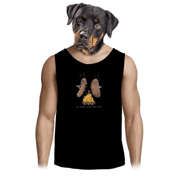 Pánské tílko Bastard Dark side pánské tílko Black