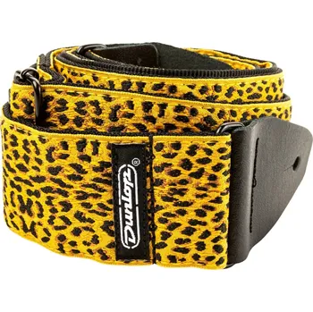 Kytarový popruh Dunlop D6725 Jacquard Leopard Skin Kytarový pás