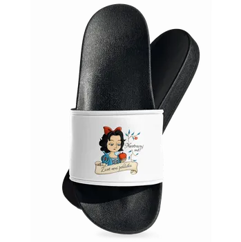 Pánské pantofle Bastard Neotravuj mě! – Život není pohádka pantofle White