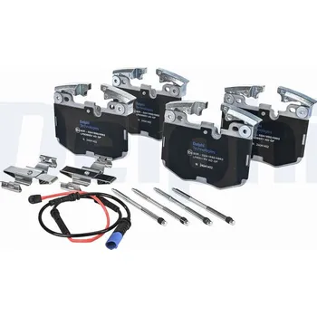 Brzdová destička Sada brzdových destiček, kotoučová brzda DELPHI LP5066EV