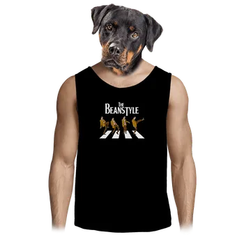 Pánské tílko Bastard Beanstyle pánské tílko Black