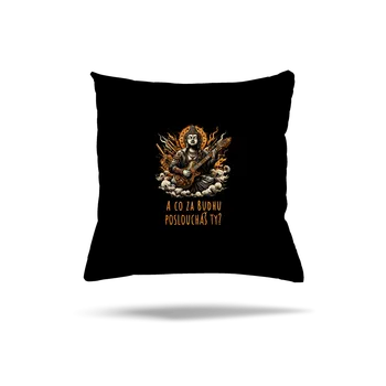 Polštář Bastard Hudební budha polštář Black