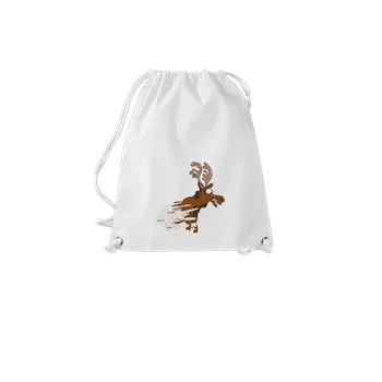 Sportovní vak Bastard Stírací los vak White