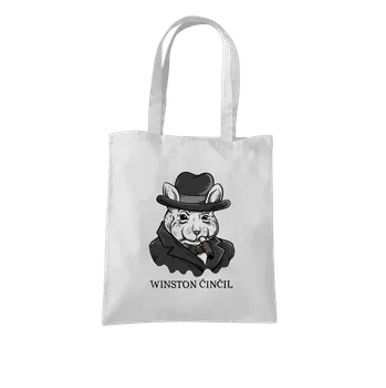 Nákupní taška Bastard Winston Činčil taška White