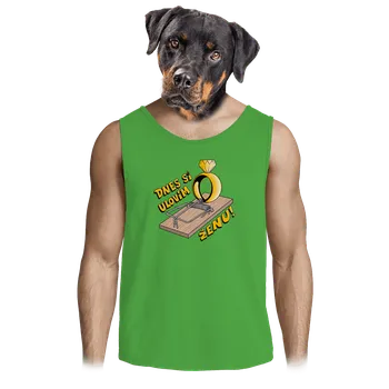 Pánská móda Bastard Ulovím si tě pánské tílko Lime