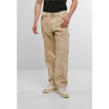 Pánská móda DEF May Straight Fit Jeans - brown 34