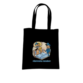 Nákupní taška Bastard Přistoupili taška Black