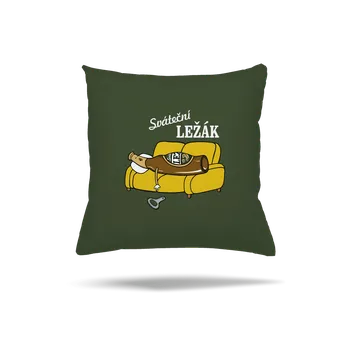 Polštář Bastard Sváteční ležák polštář Olive Green