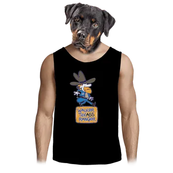 Pánské tílko Bastard Walker Texass Ranger pánské tílko Black