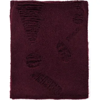 Šála Klasická zimní šála s jednoduchou formou červená