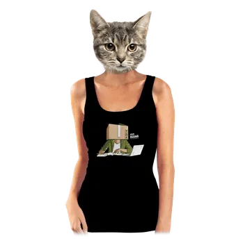 Bastard Jsem bedna dámské tílko klasické Black