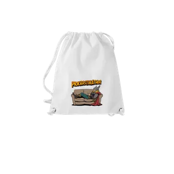 Sportovní vak Bastard Prokrastináthor vak White