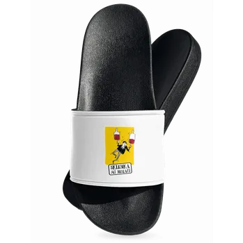 Pánské pantofle Bastard Sklenka mi nestačí pantofle White