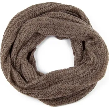 Šála Moherová tunelová šála hnědá