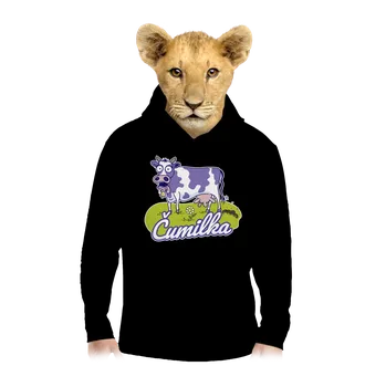 Chlapecká mikina Bastard Čumilka dětská mikina klokanka Black