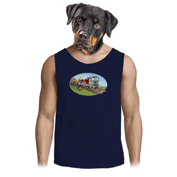 Pánské tílko Bastard Šotouš na lovu pánské tílko French Navy