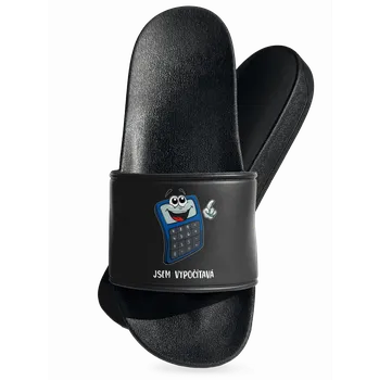 Pánské pantofle Bastard Jsem vypočítavá pantofle Black