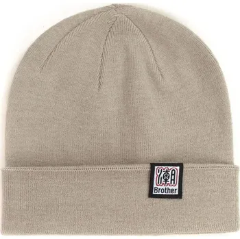 Čepice Čepice beanie dvojitá béžová