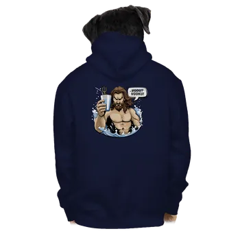 Pánská mikina Bastard Aquaman pánská mikina na zip Navy