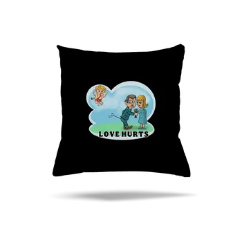 Polštář Bastard Love hurts polštář Black