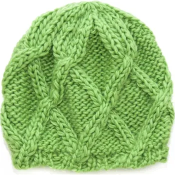 Čepice Zimní dámská čepice zelená
