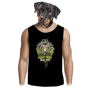 Pánské tílko Bastard Hororskop - Beran pánské tílko Black