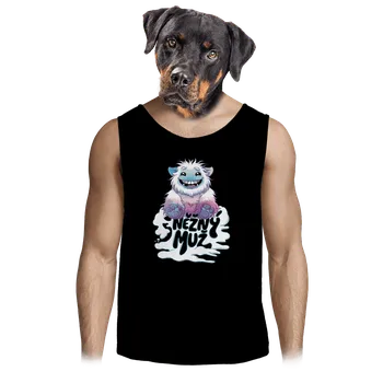 Pánské tílko Bastard Něžný pár pánské tílko Black