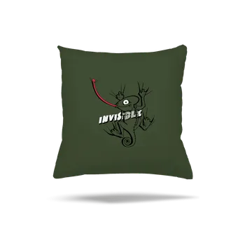 Polštář Bastard Invisible chameleon polštář Olive Green