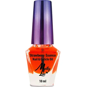 Pleťový olej MollyLac Strawberry Essence 10ml Olejíček na nehty a kůžičku jahoda