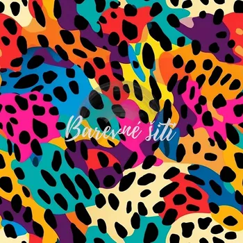 Silky, Barevné a černé flíčky (E)** (Lehká vzdušná šatovka)