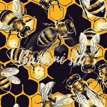 Úplet, Žlutočerné včely (E) (Top kvalitní úplet Bella digitisk)