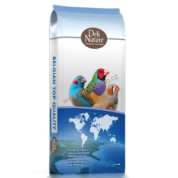 Krmivo pro ptáka Deli Nature 41 Foreign finches Breeding 20 kg (Pestrá směs pro tropické ptáky.)