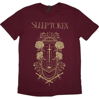 Sleep Token Tričko Damocles Maroon Red L