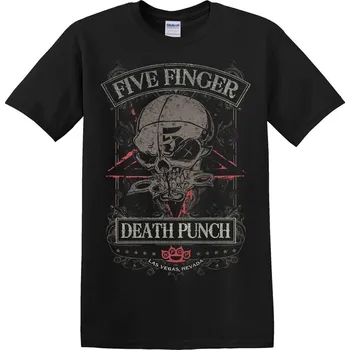 Five Finger Death Punch Master Black S Tričko