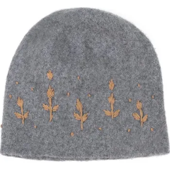 Čepice Čepice se vzorem šedá